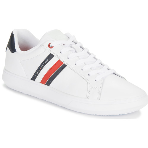 Tommy Hilfiger - ESSENTIAL LEATHER CUPSOLE Blanco