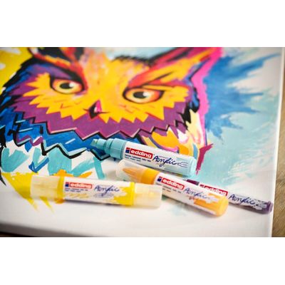Edding 5000 - Marqueur acrylique - magenta