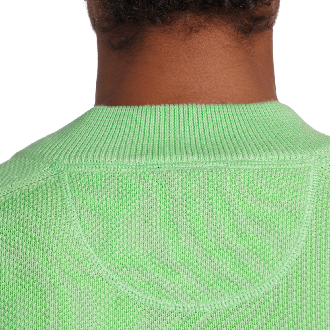 VanVaan Herren Strickjacke mit Reißverschluss hellgrün