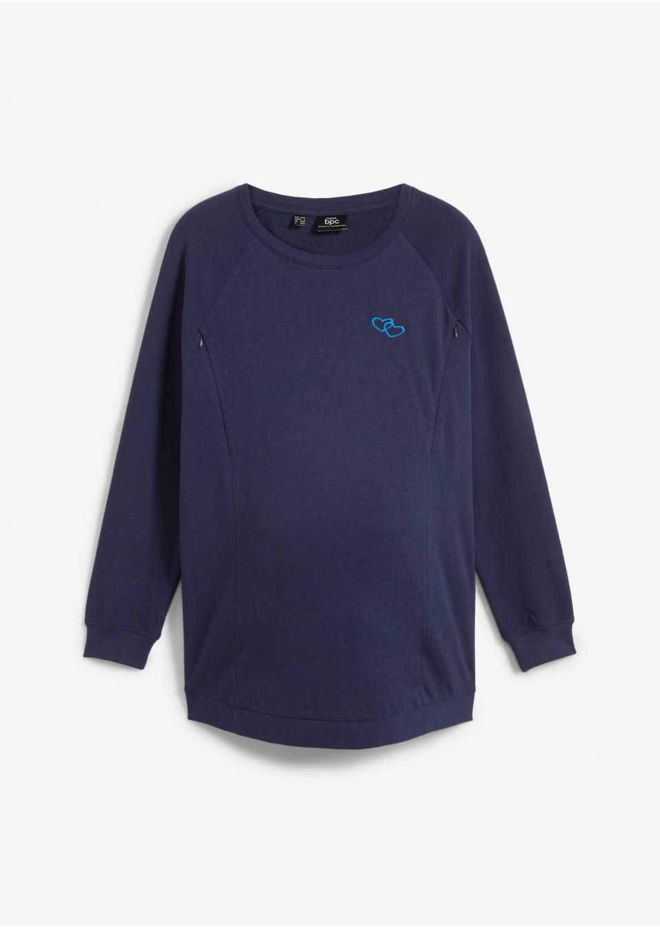 Sweat-shirt de grossesse et d'allaitement avec coton