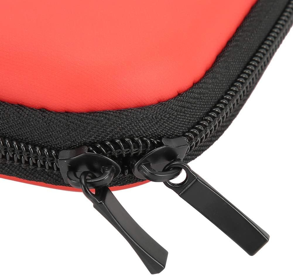 Nintendo Switch Reise Box Schutztasche Hartschale im Latzhosen Design - Rot / Blau