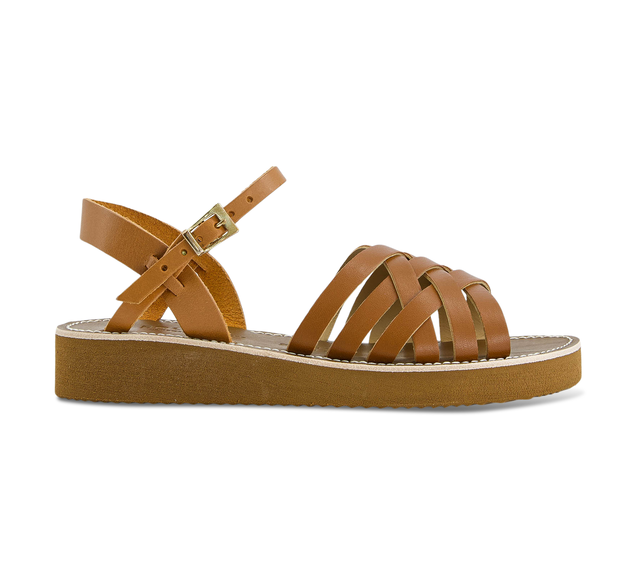 Bold Matters Riemchensandalen braun