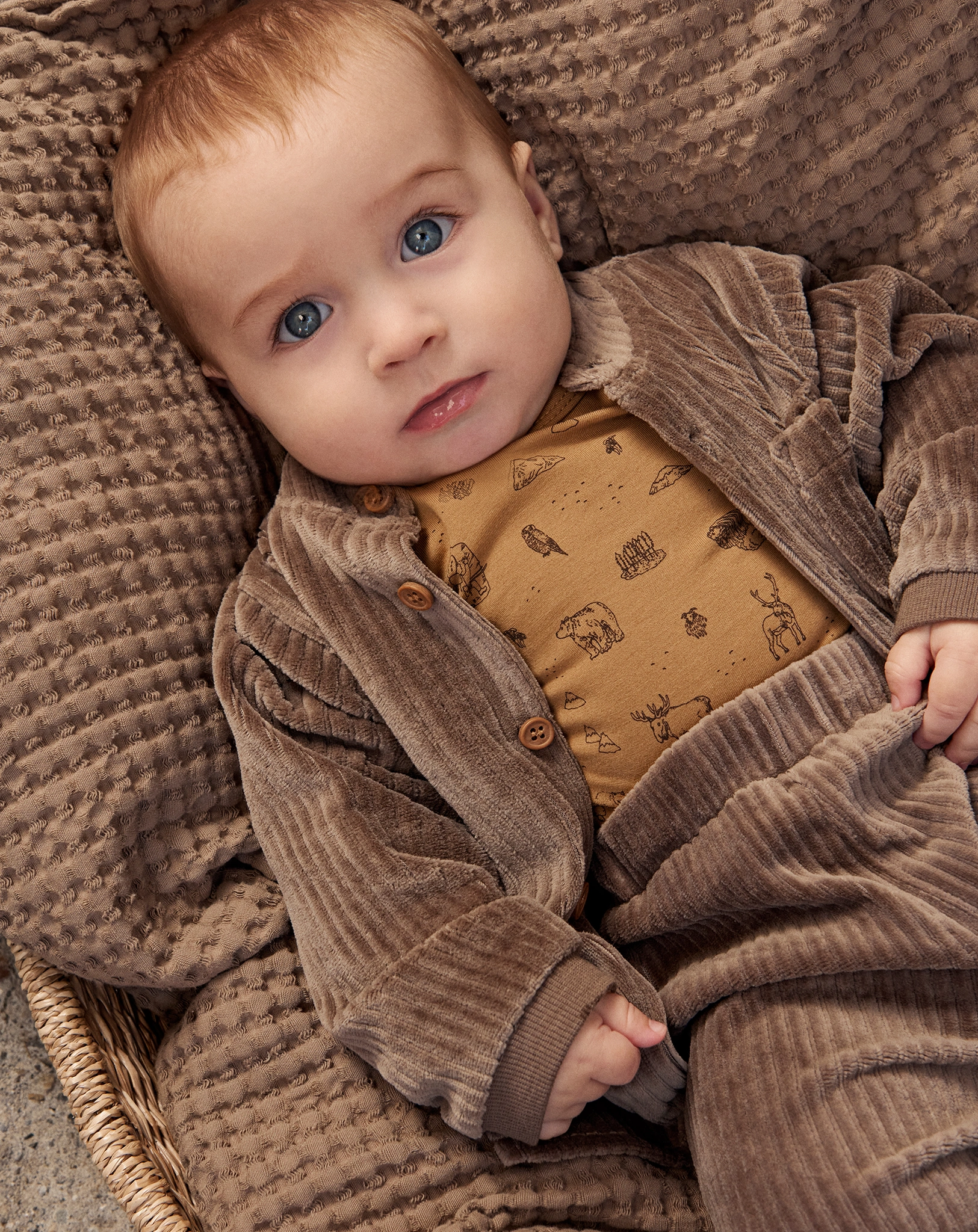 Cordhose BABY CORDUROY in chocolate chip