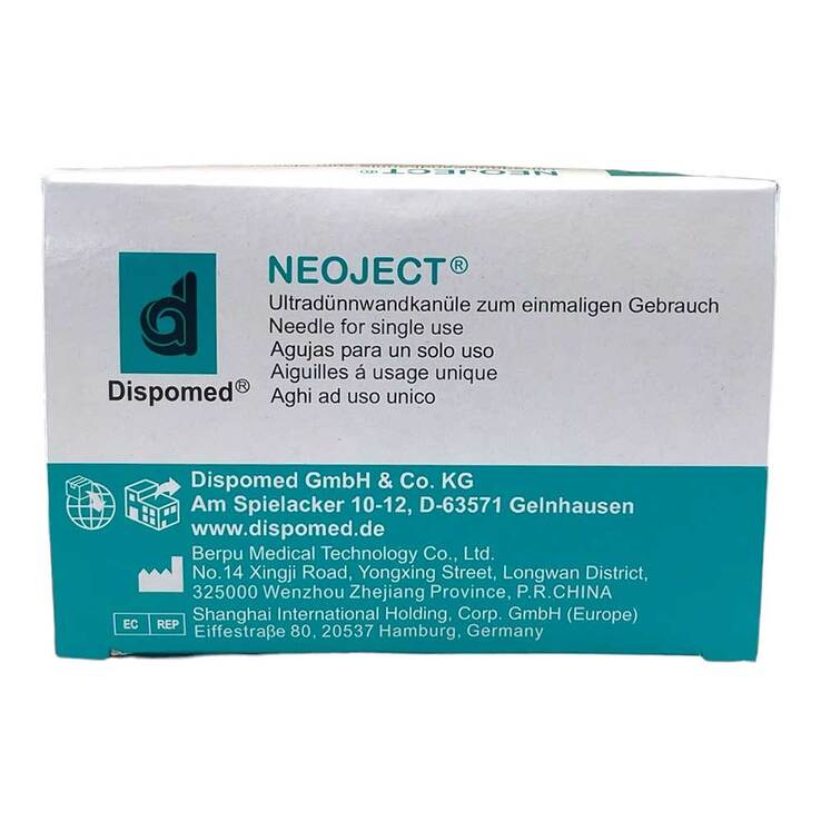 Neoject Kanülen Nr.1 0,9x38mm, 100 St