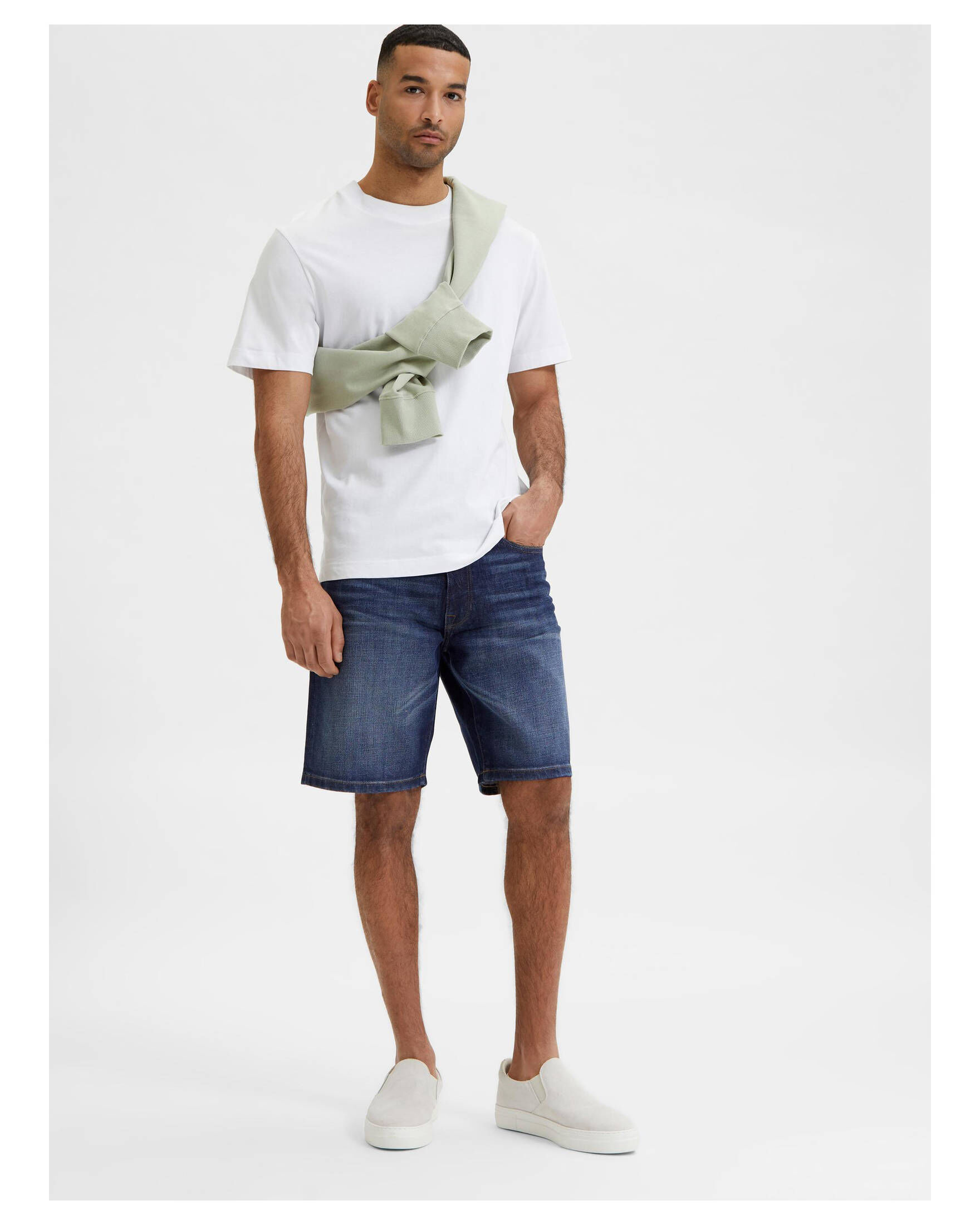 Selected Homme| Herren Jeansshorts SLHALEX