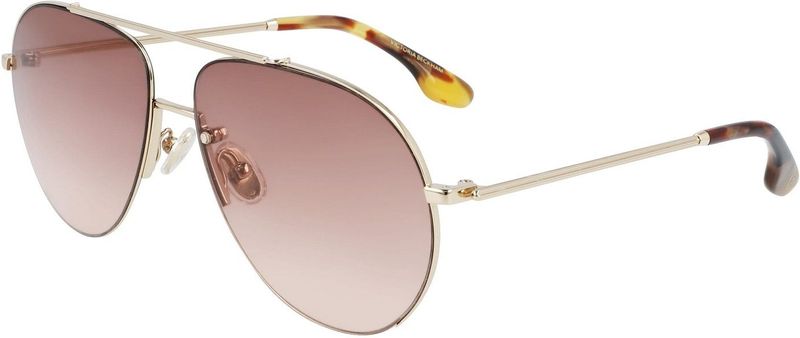 Victoria Beckham - VB213S-725 - Zonnebril - Goud - Metaal - 59/14/140 mm