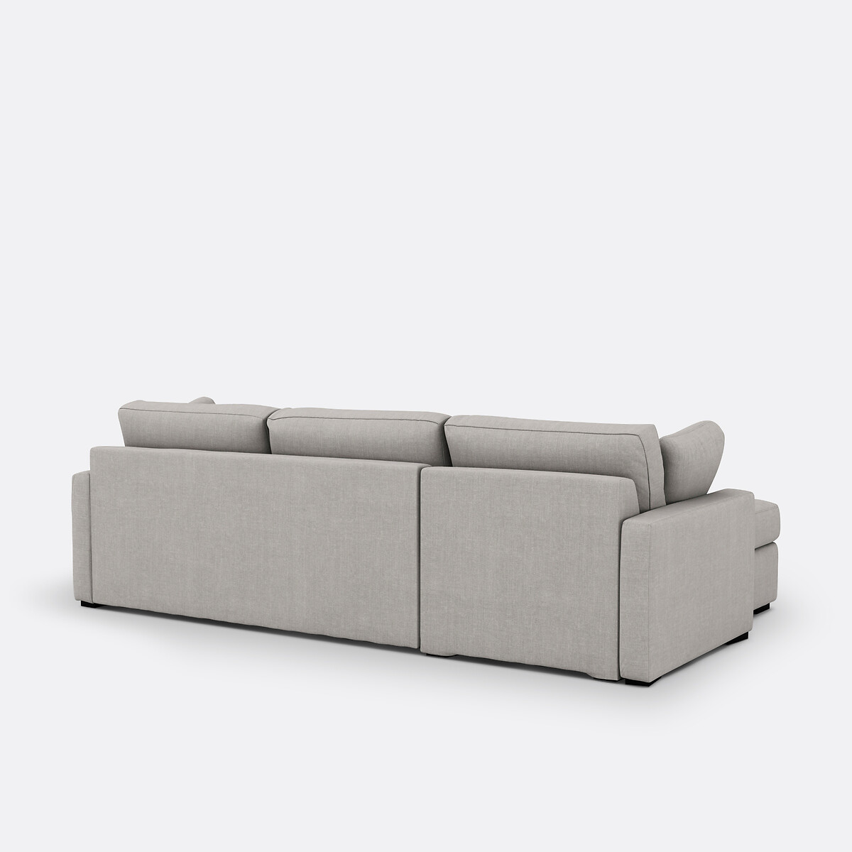 LA REDOUTE INTERIEURS<br>Sofá-cama de canto premium em algodão/espuma, Timor
