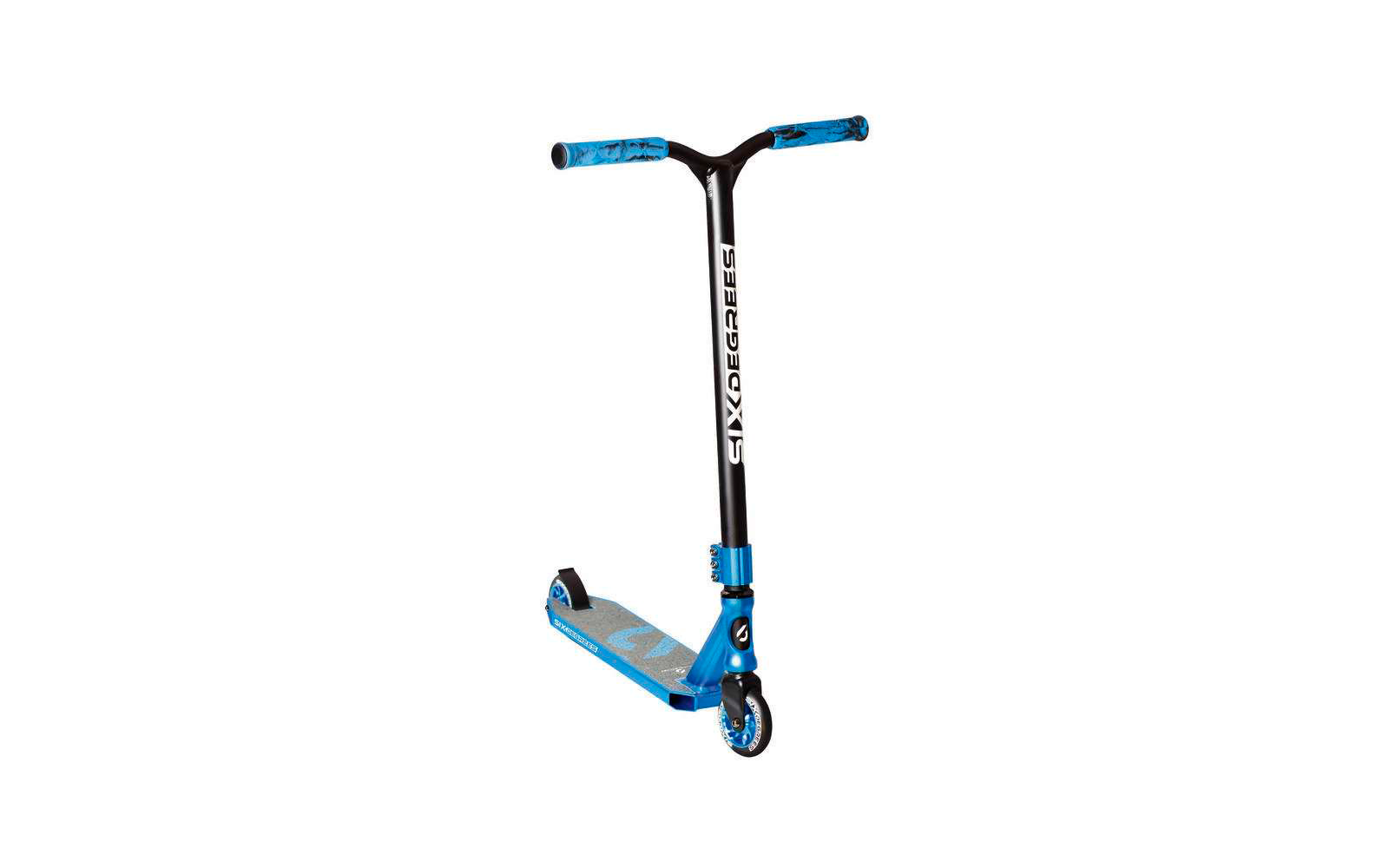 Six Degrees Aluminium Stuntscooter Blau