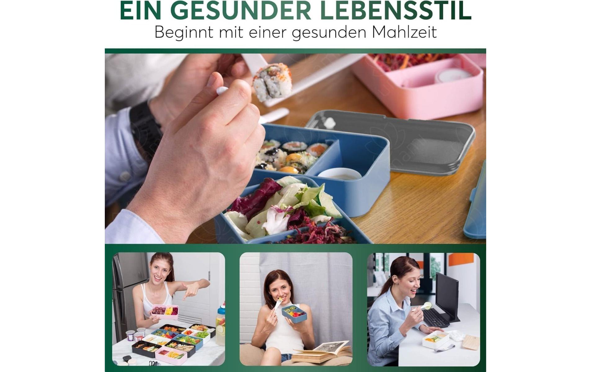 Lunchbox Original L Denim BluePraktische und nachhaltige Lunchbox