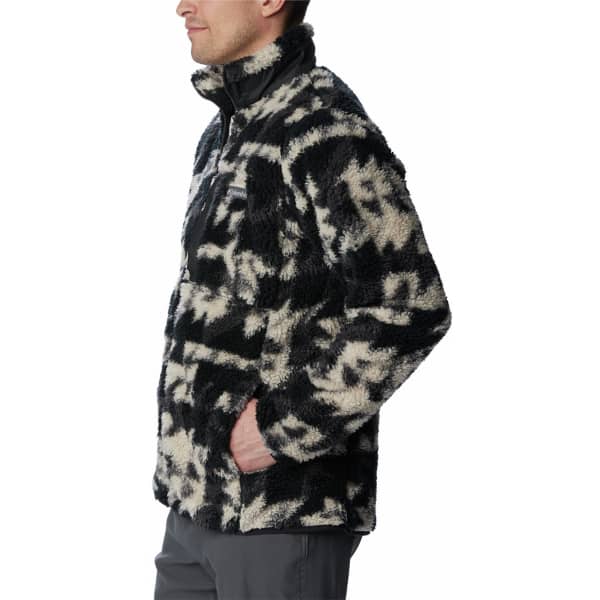 Veste polaire COLUMBIA WINTER PASS M PRINT FLEECE FZ BLACK QUILTED