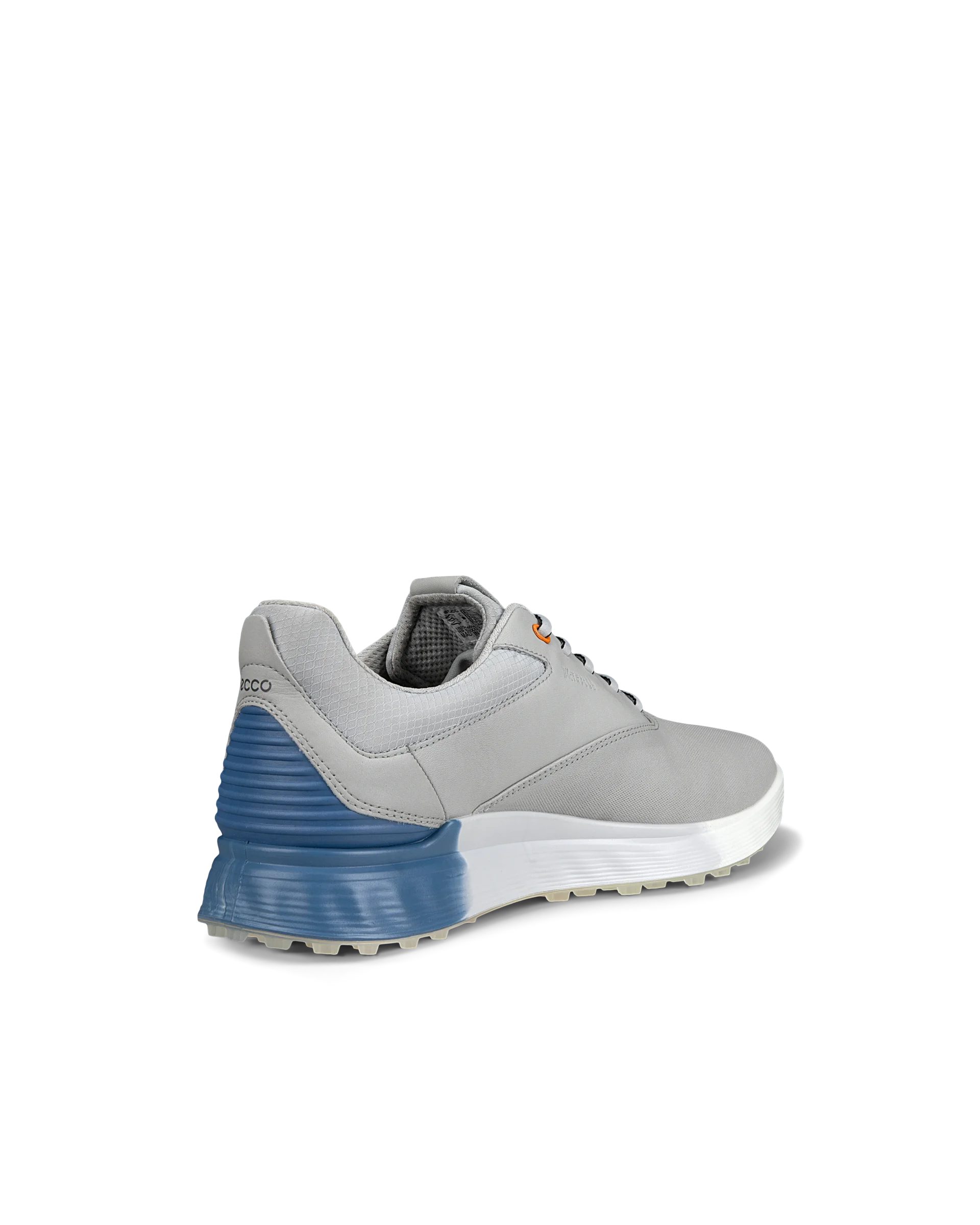 ECCO M Golf S-Three Herren Golfschuh aus Leder mit Gore-Tex Grau