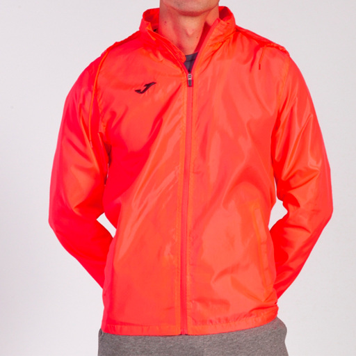 Chubasquero Joma Iris Coral Flúor