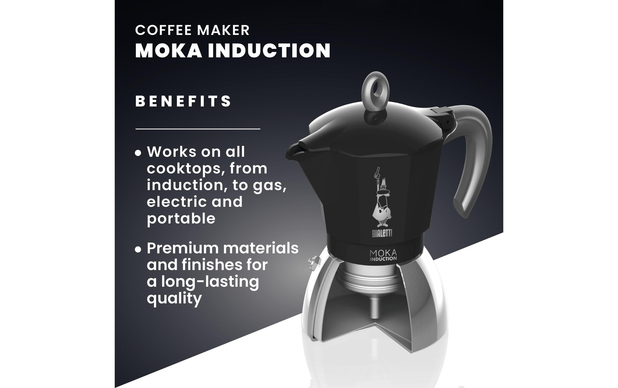BIALETTI Espressokocher »Espressokocher New Moka In«