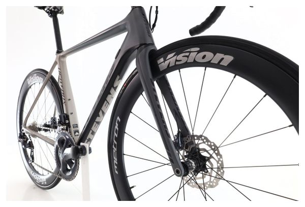 Produit reconditionné · Stevens Ventoux Carbone Di2 11V · Gris / Vélo de route / Stevens | Très bon état