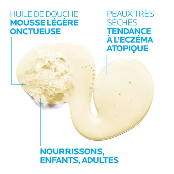 Óleo de Limpeza Lipikar AP+ da La Roche-Posay 400ml e Refil Ecológico do Óleo de Limpeza Lipikar AP+ 400ml