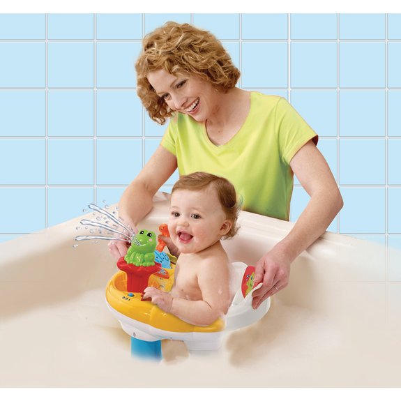 Super siège de bain interactif 2 en 1