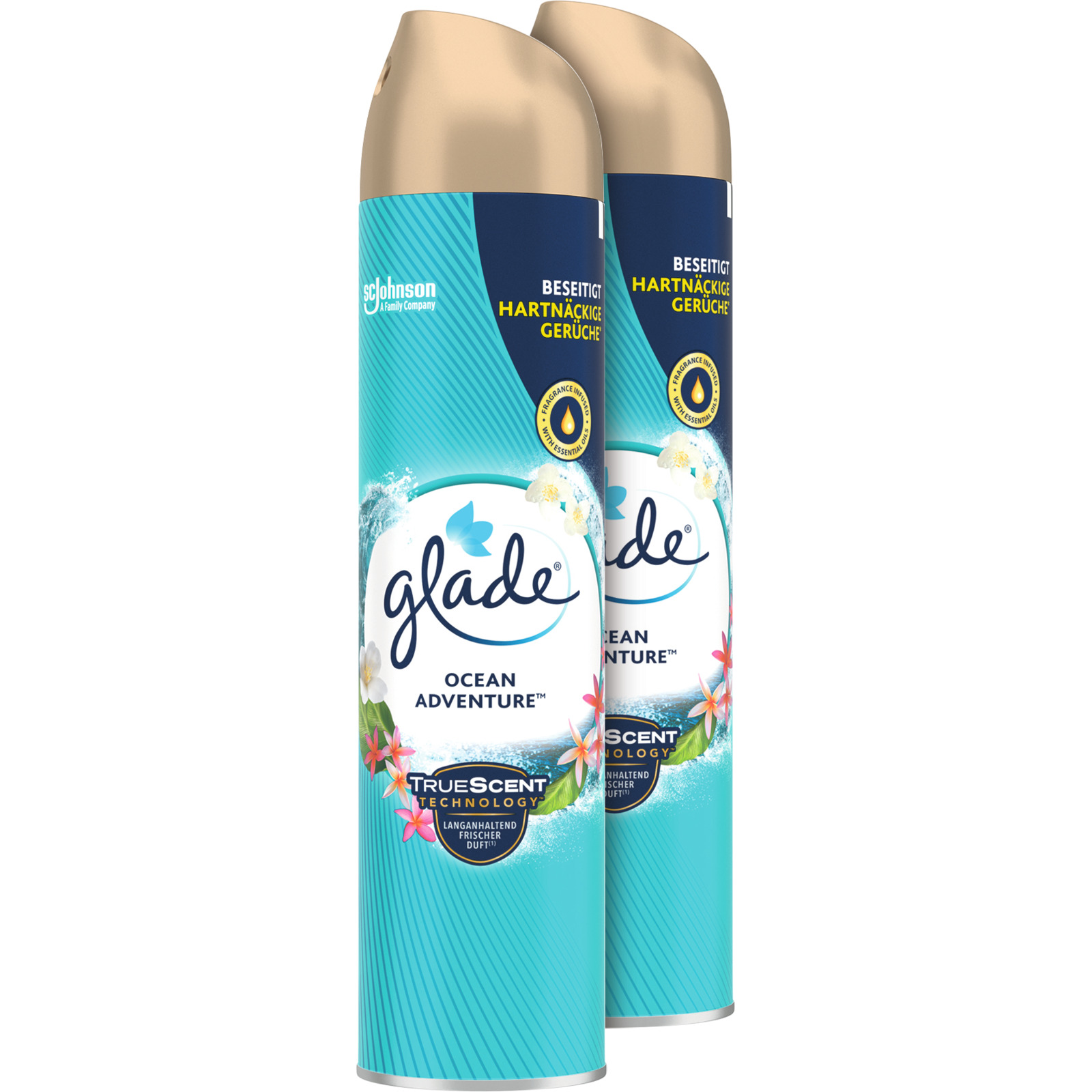 Glade Duftspray Ocean Adventure 2 x 300 ml