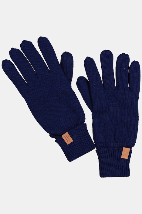 Handschuhe, Strick,  Fleecefutter, JP1880-Logo