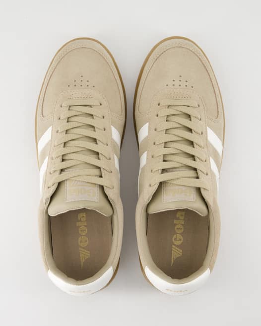 Gola Grandslam Suede Sneaker in Beige