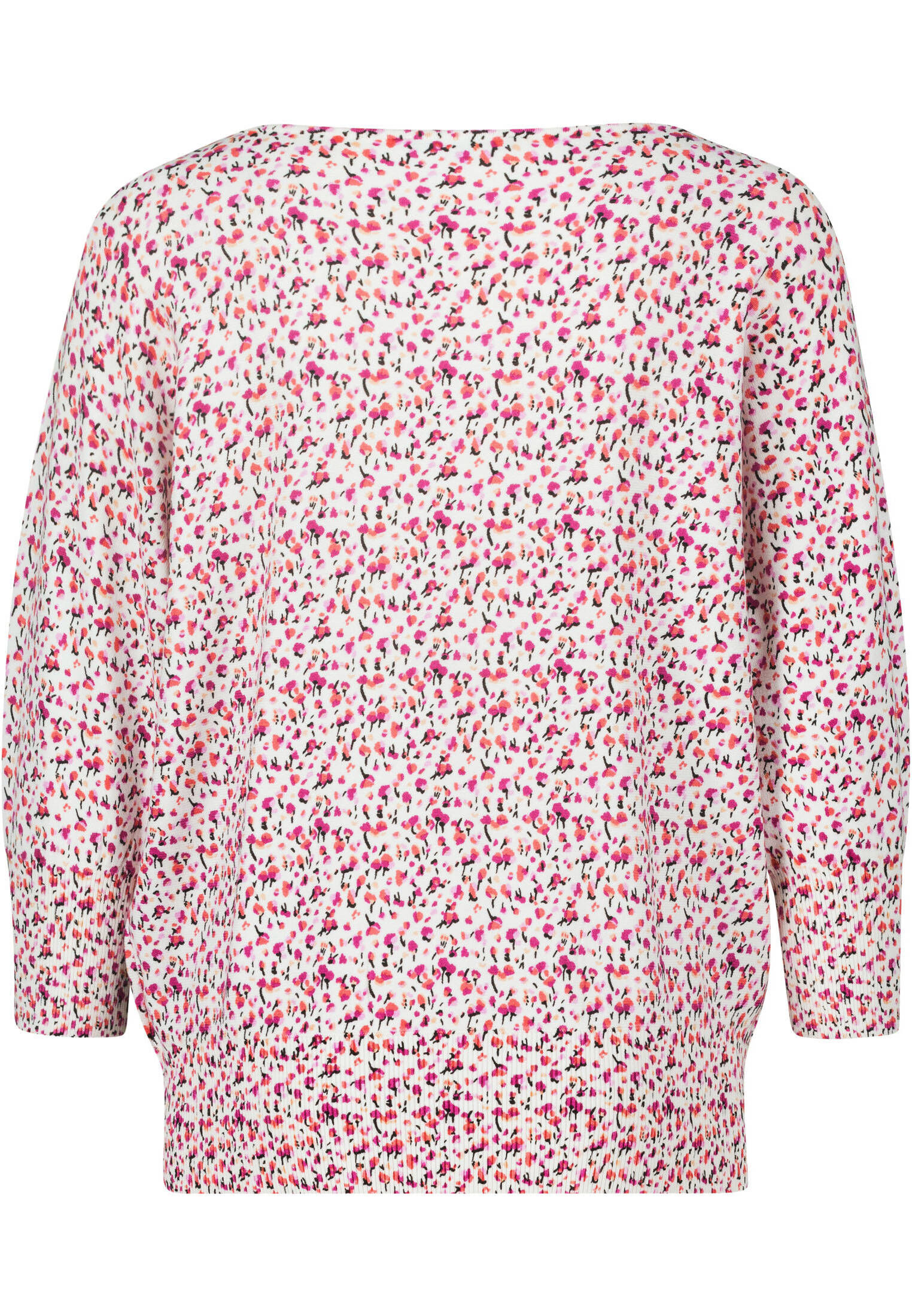 zero| Damen Sommerpullover mit Blumen