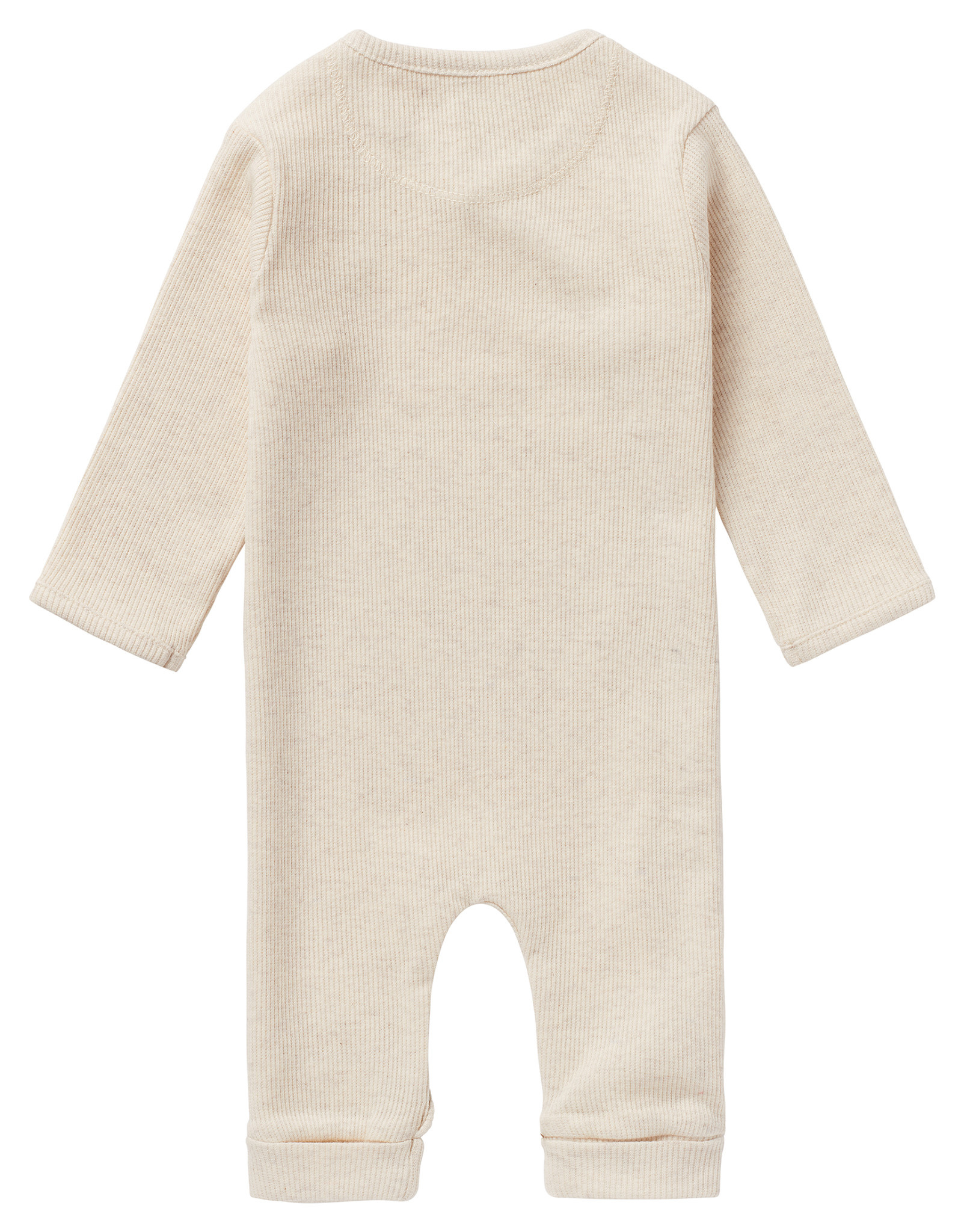 Noppies Noppies playsuit rib Nevis oatmeal