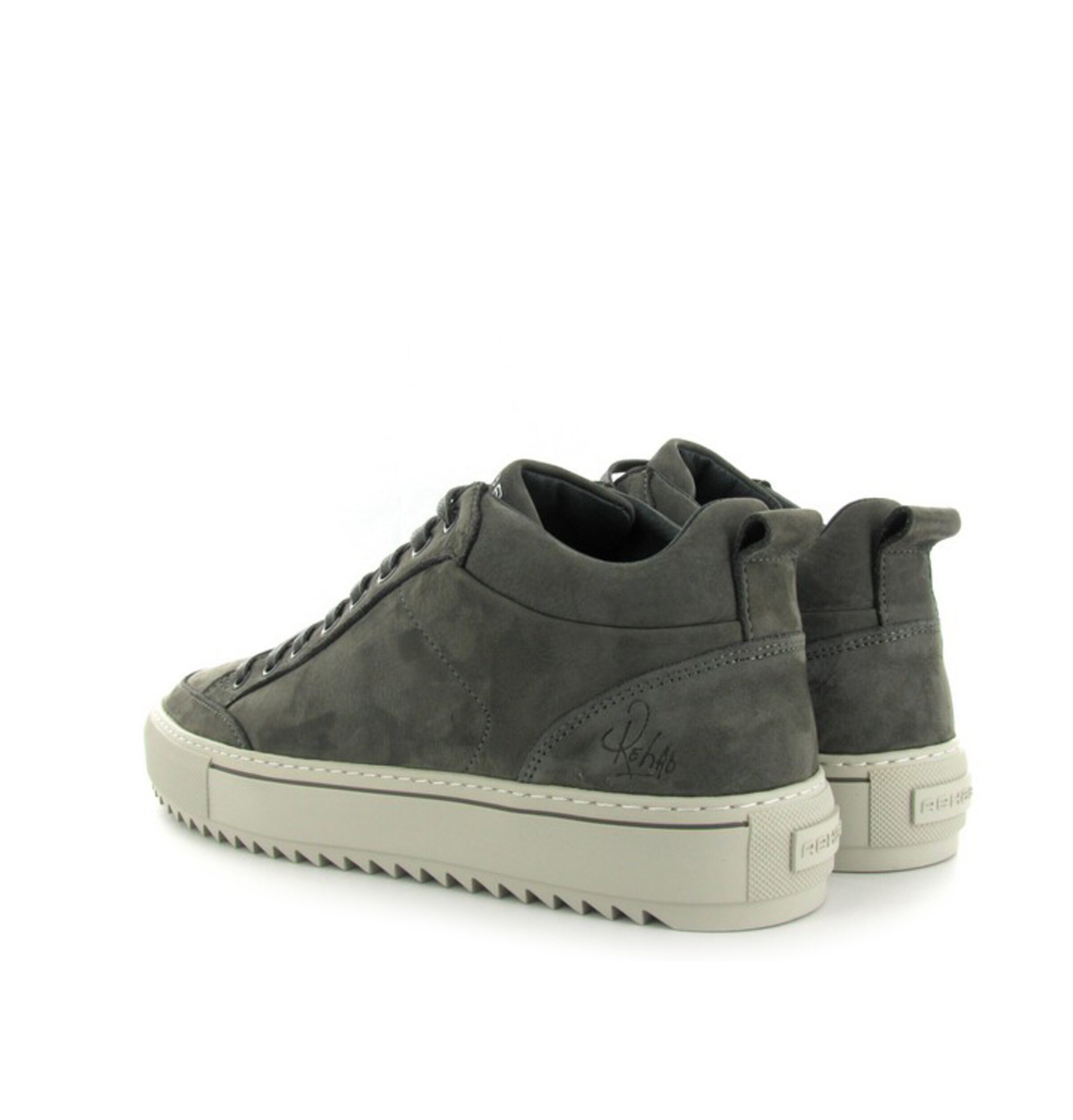 Rehab CRAIG NUB heren sneakers grijs