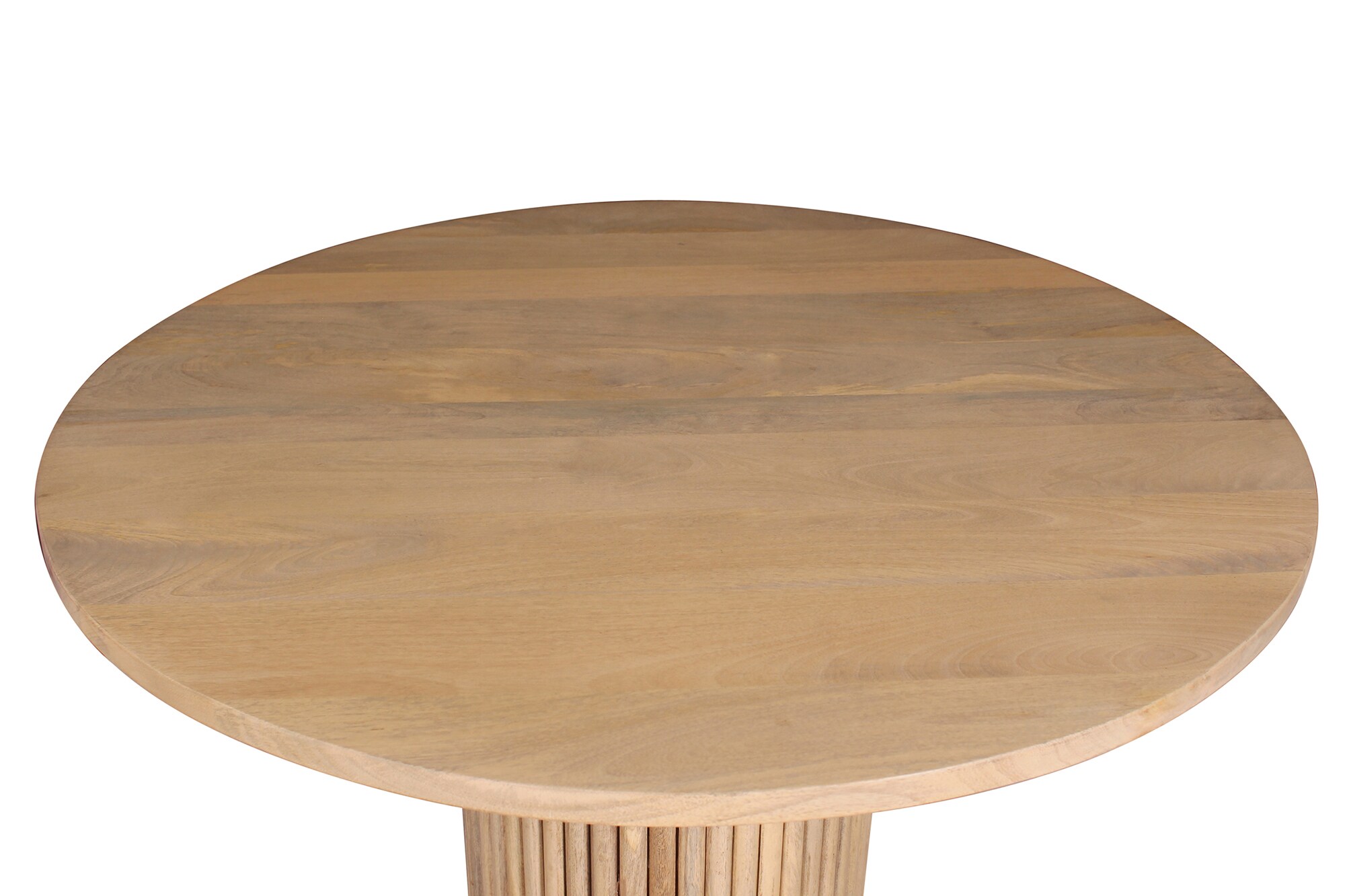 Esstisch 120x120cm Mangoholz Speisetisch Küchentisch Wohnzimmer Tisch rund