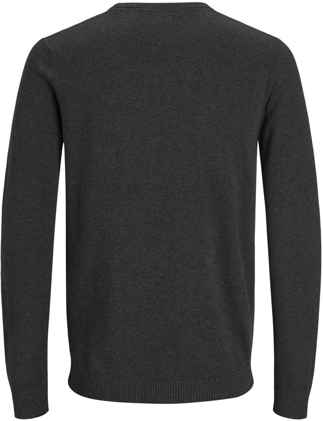Jack & Jones Rundhalspullover »JJEBASIC mit Rundhals, ideal für Job und Freizeit«, unifarben, modisch, slim fit, Baumwolle, Rundhals