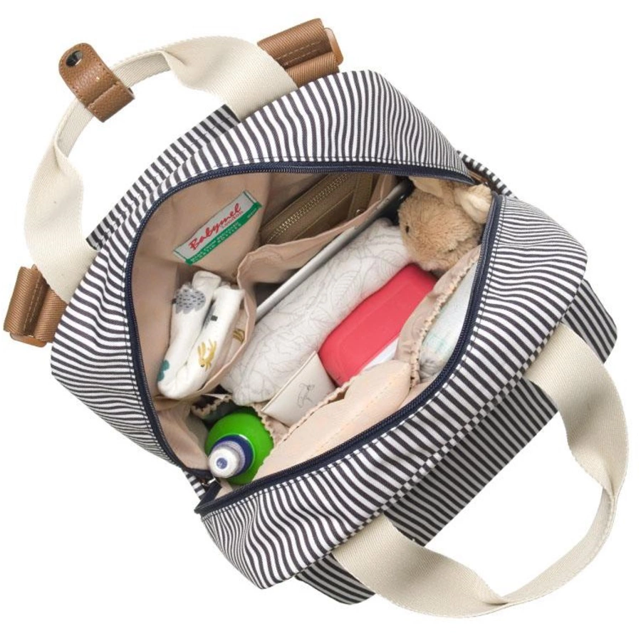 Babymel Wickelrucksack ECO Georgi Navy Stripes