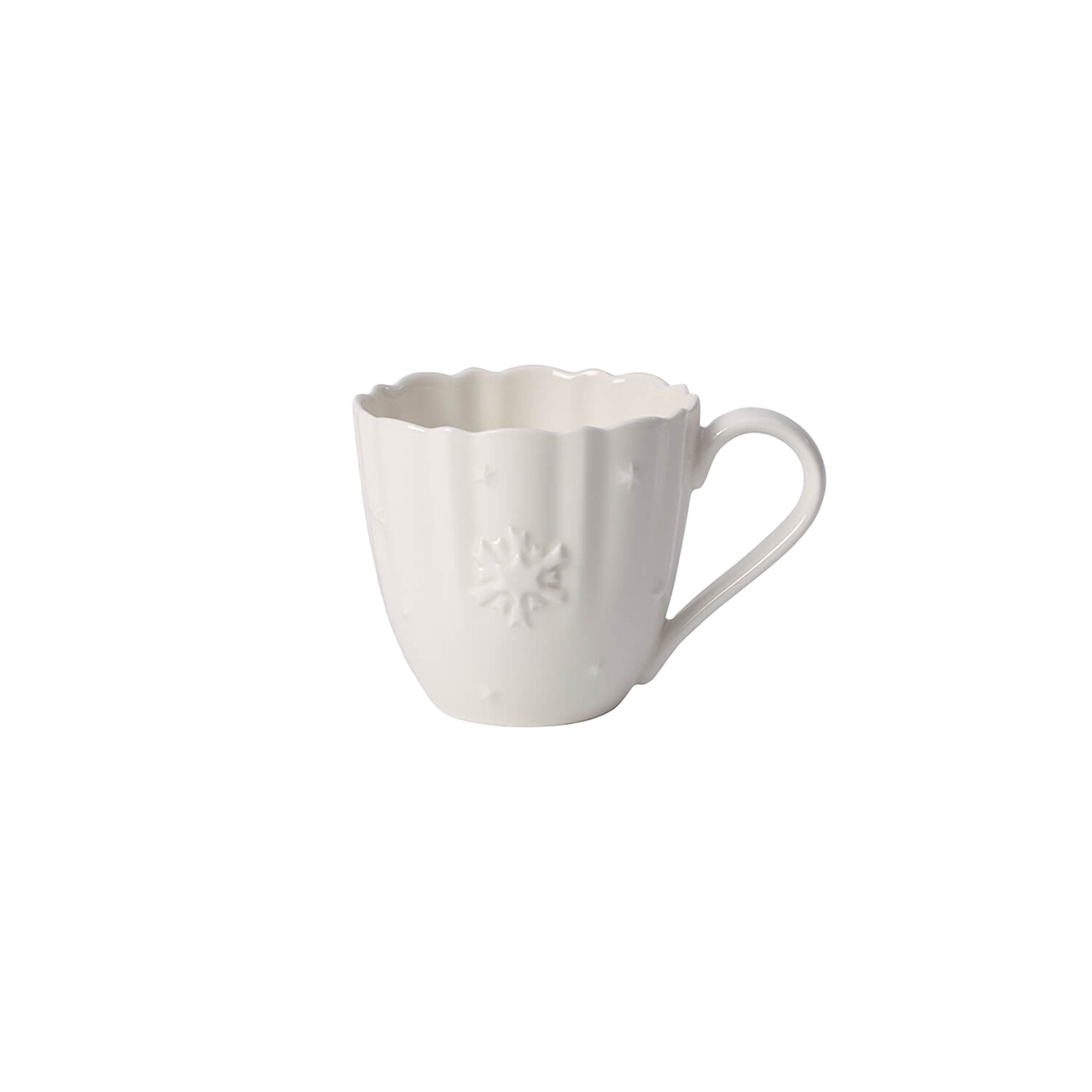 Toy's Delight Royal Classic Coffee cup White, 6.1 oz, Premium Porcelain