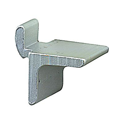 8 taquets pour crémaillères aluminiun argent