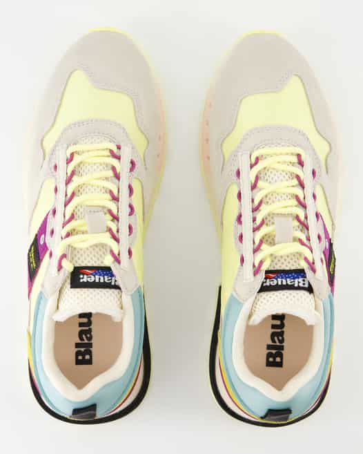 Blauer HOUMA Sneaker in Grau