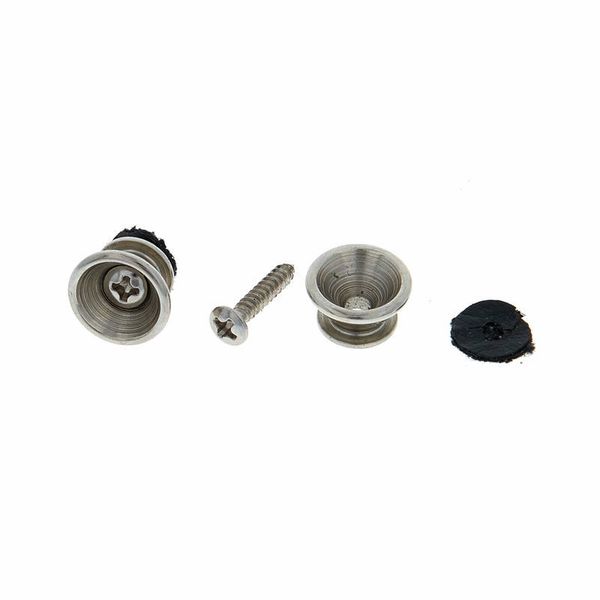 Harley Benton Gurthalteknopf Set Chrome