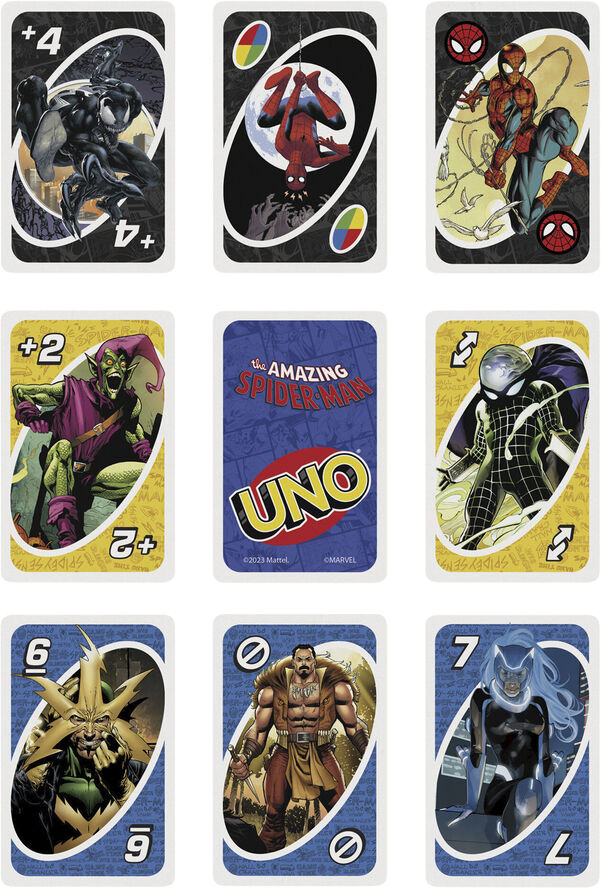 Mattel Games UNO Spiderman