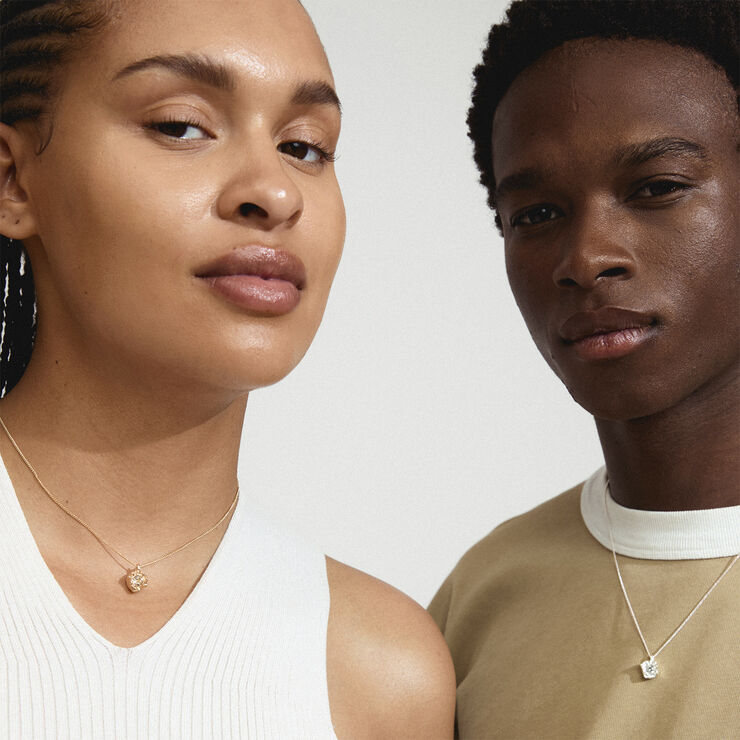 Pilgrim CALLUM necklace gold-plated Guld