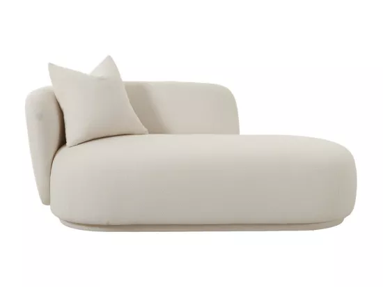 Mykonos - Daybed en tissu bouclette L175cm - Beige