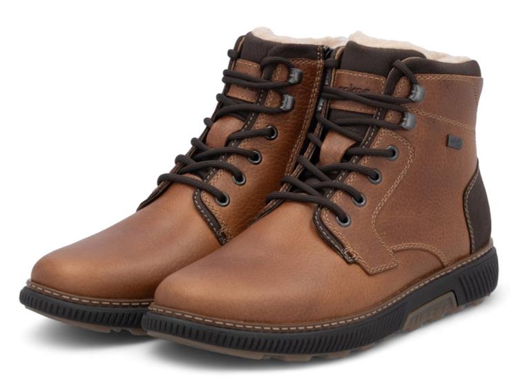 Rieker B3333 cognac/braun/moro