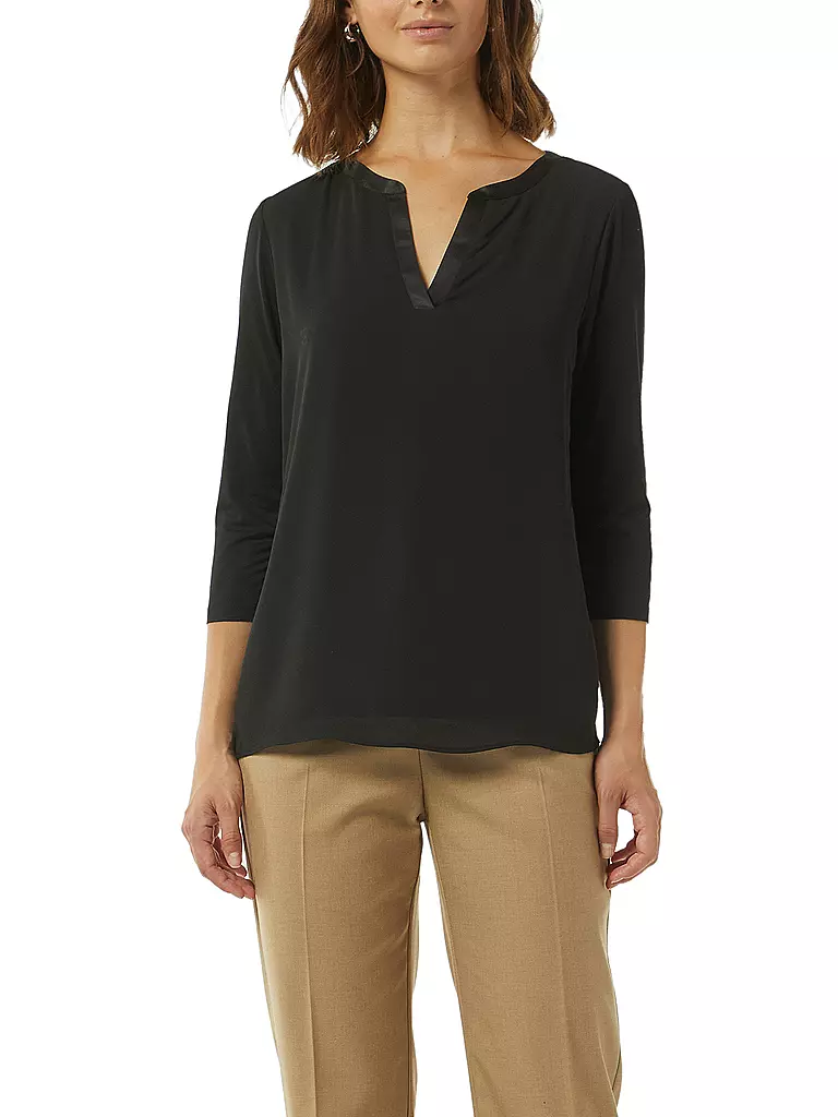 COMMA Shirt  schwarz