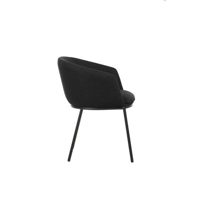 Fauteuil ARCO - 4 pieds métal - noir