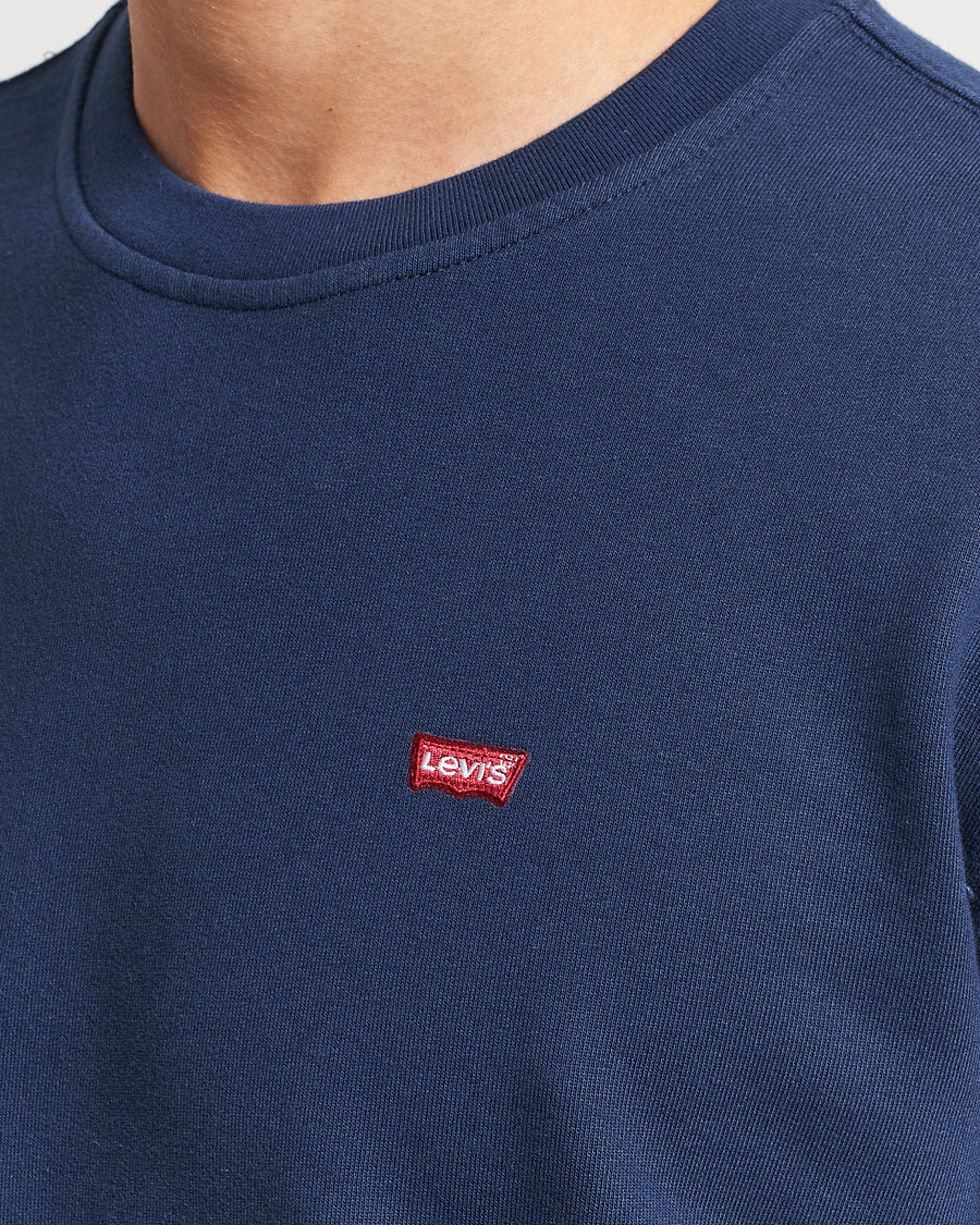 Levi's Original Crew Neck Sweatshirt Dress Blues
