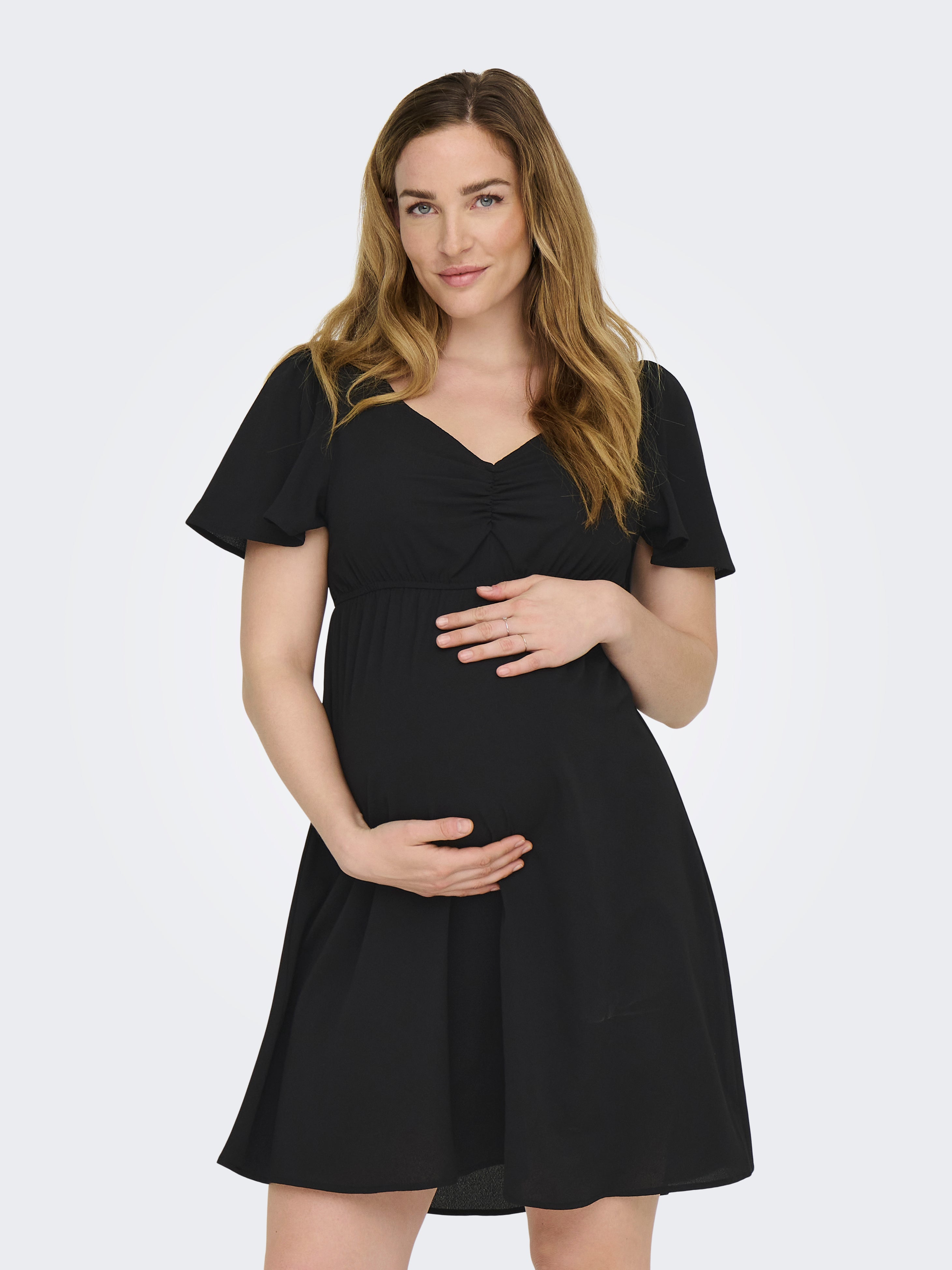 OLMMIKA Kurzes Kleid Black