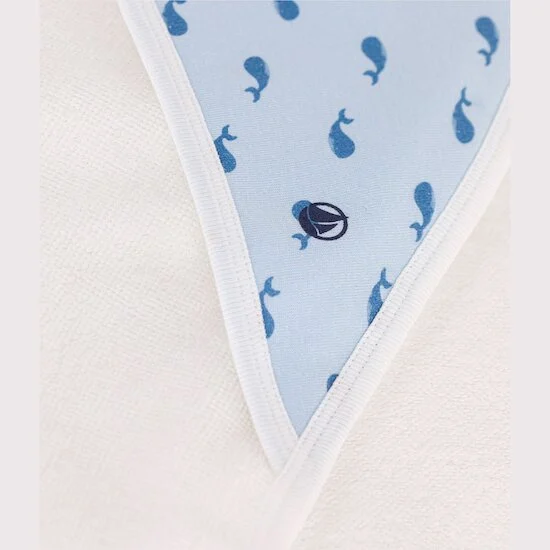 Carré de bain en coton   Toudou / Alaska        de               Petit Bateau