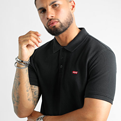 Polo Manches Courtes 35883 Noir