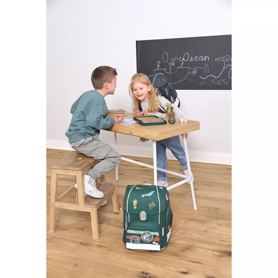 LÄSSIG School Set Boxy Unique dark green