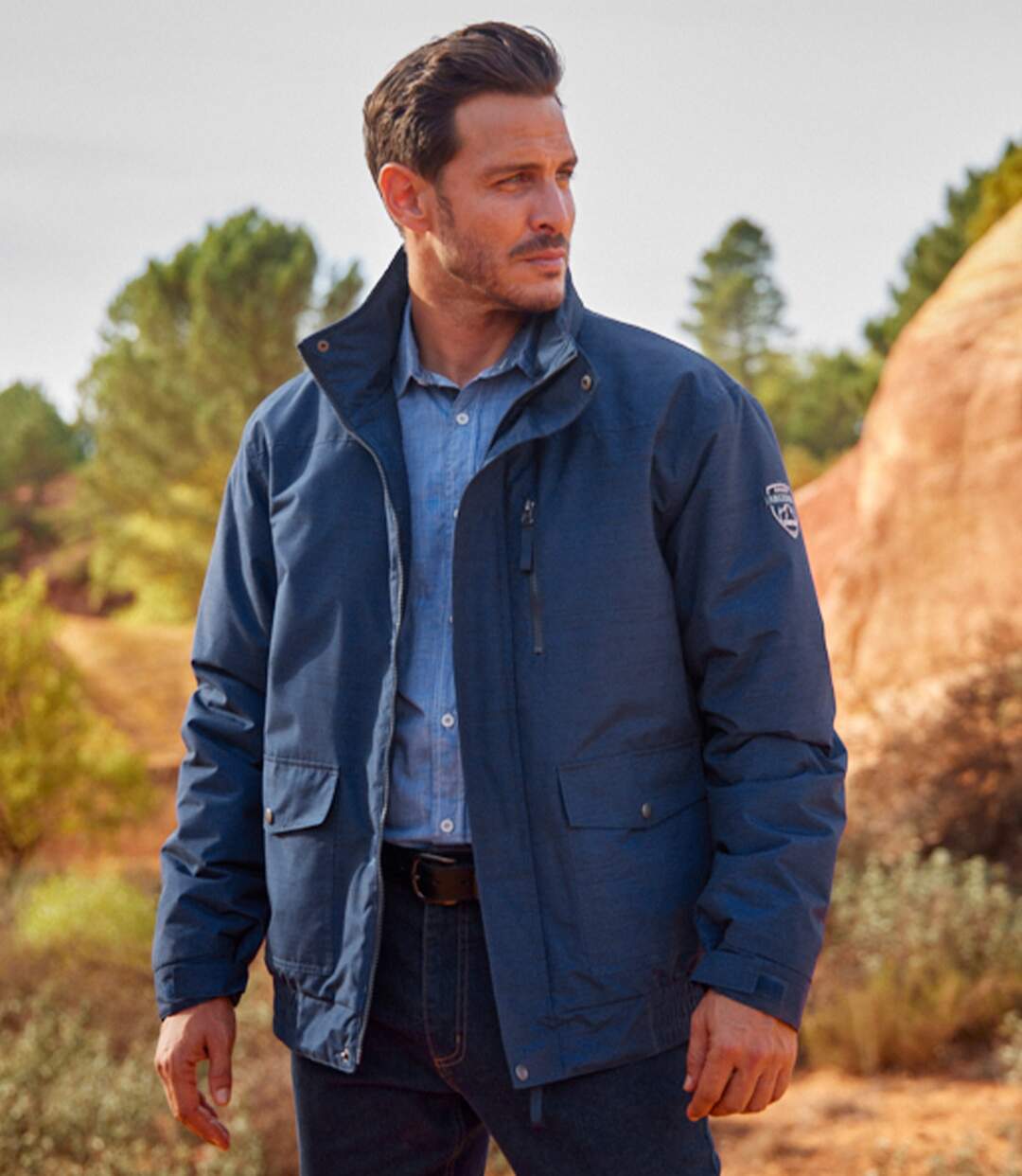Blouson Microfibre Matelassé