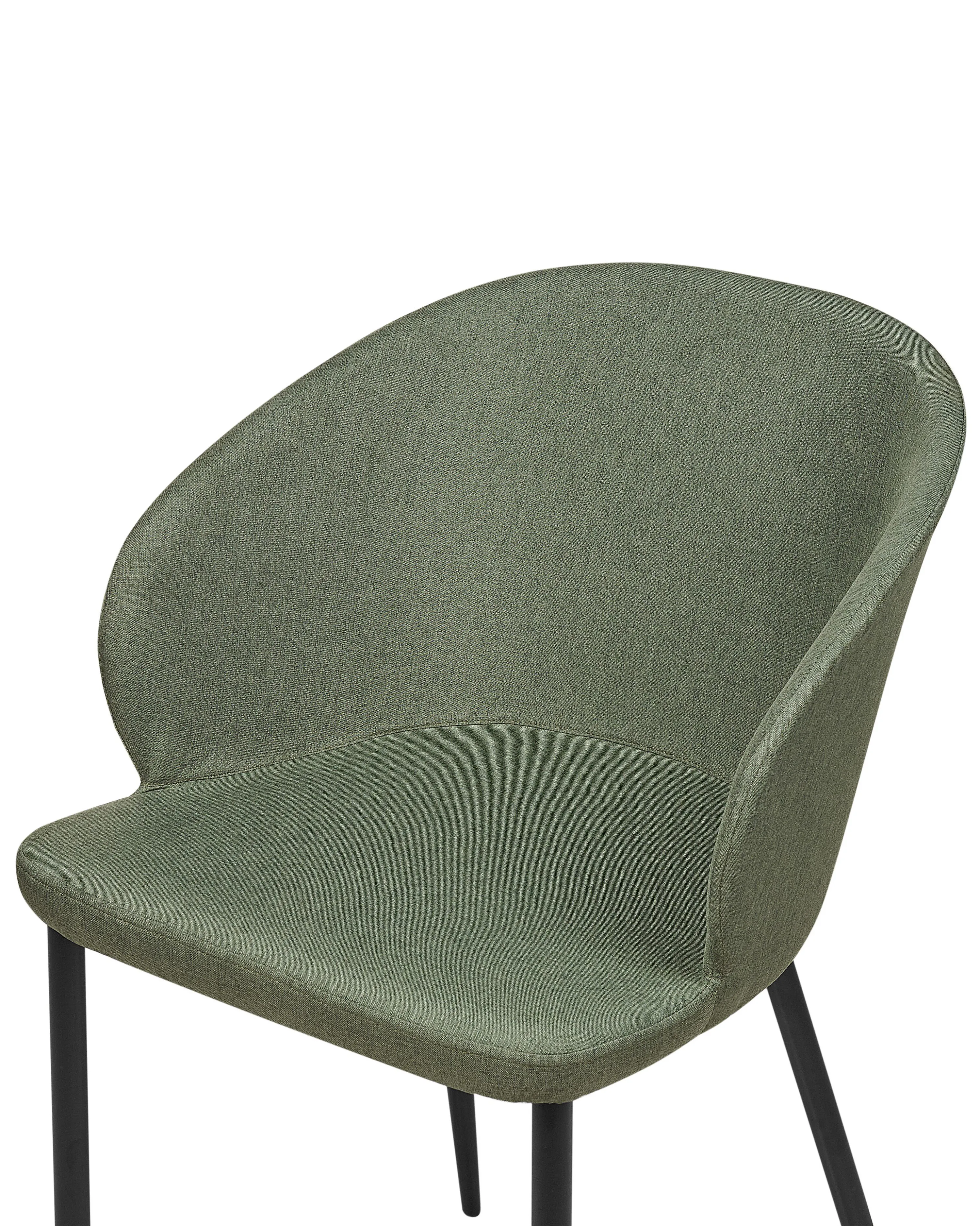 Set van 2 eetkamerstoelen MASON Donkergroen