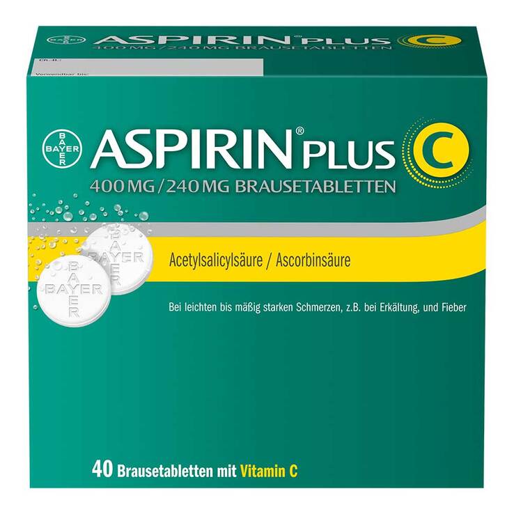 Aspirin Plus C Brausetabletten, 40 St