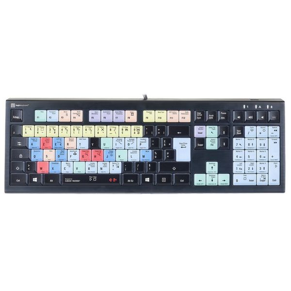 Logickeyboard Astra 2 Cubase/Nuendo PC FRZ