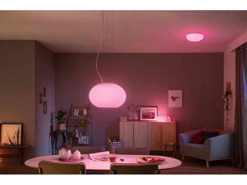 Philips Hue White & Color Ambiance Flourish Pendelleuchte W Pendelleuchte mit integriertem LED Modul