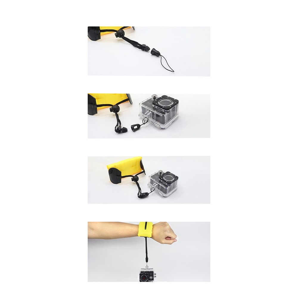 Handgelenk Arm Stativ Unterwasser Handgriff Halterung für GoPro - Gelb